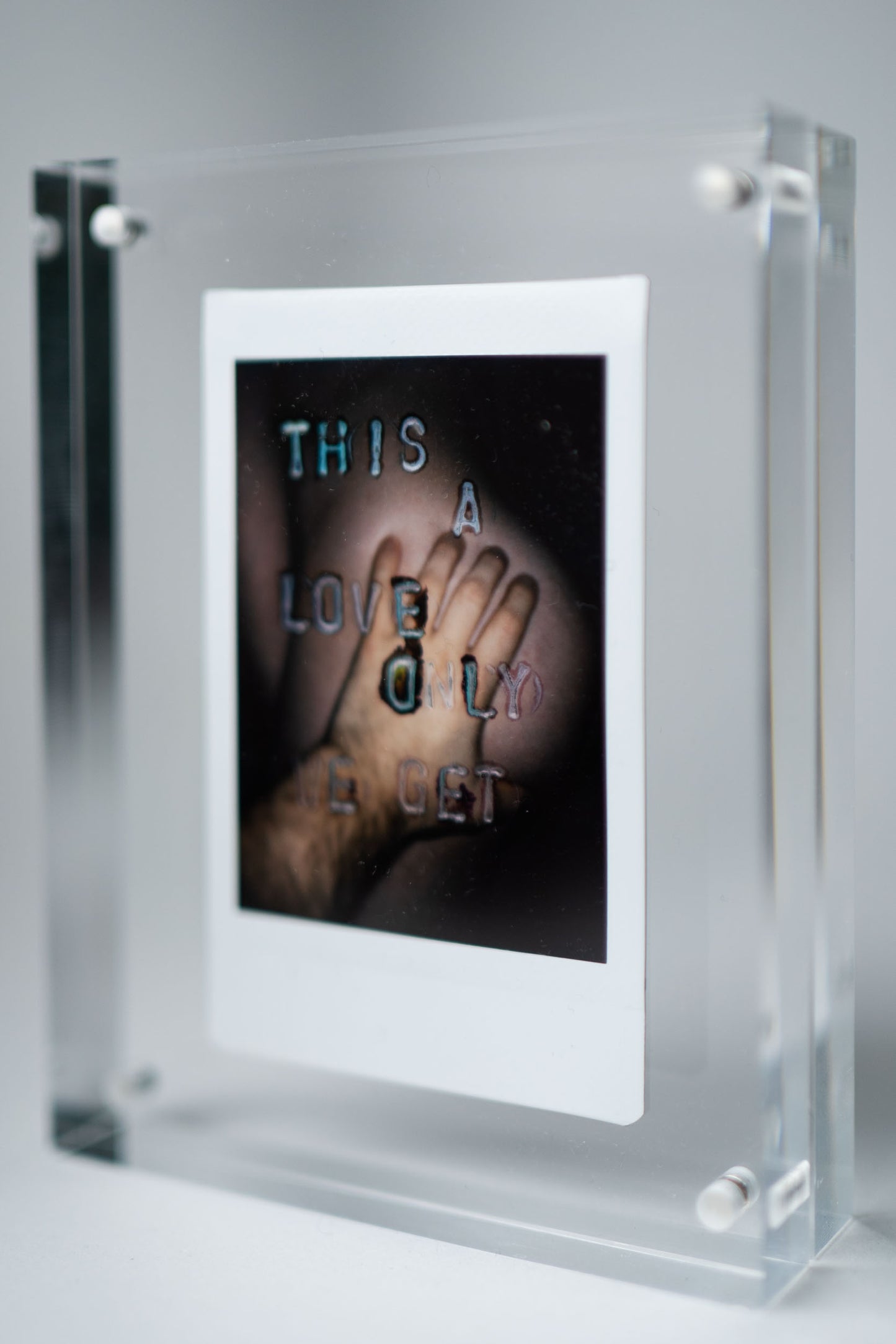 'This a Love Only We Get' Original Polaroid