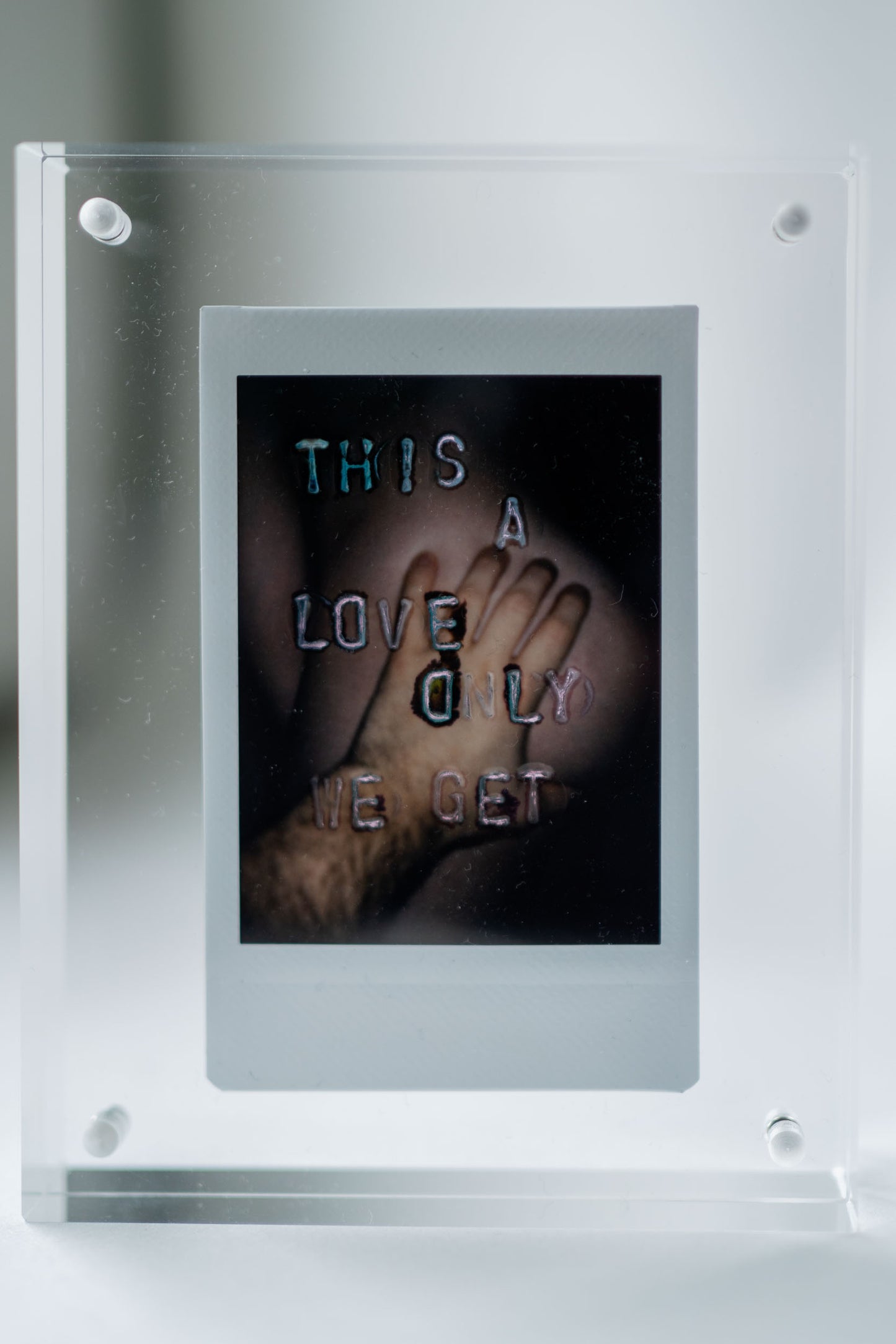 'This a Love Only We Get' Original Polaroid