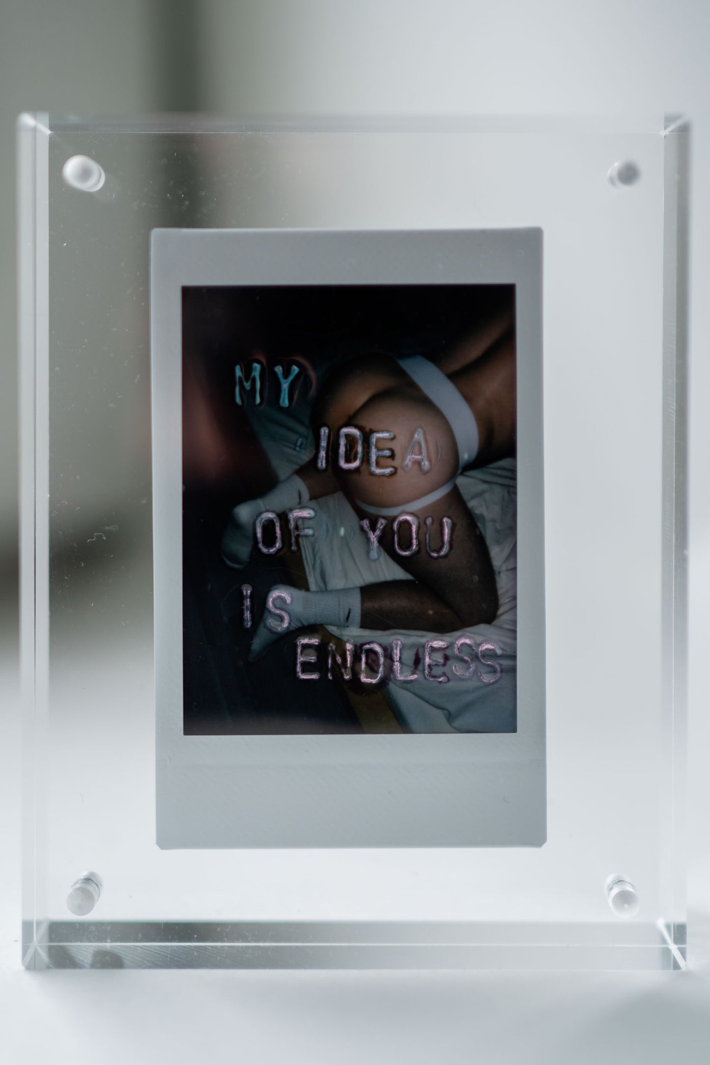 'My Idea Of You Is Endless' Original Polaroid