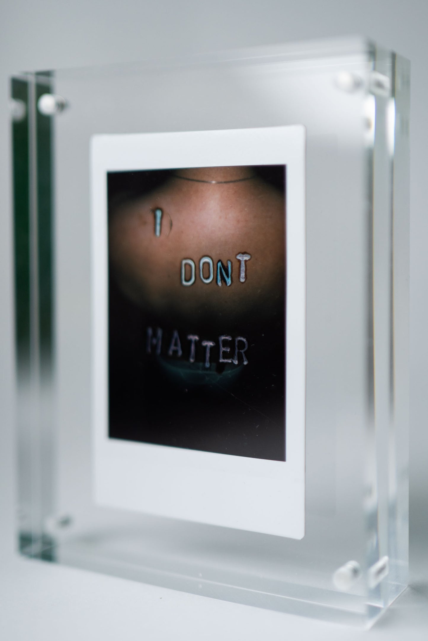 'I Don't Matter' Original Polaroid