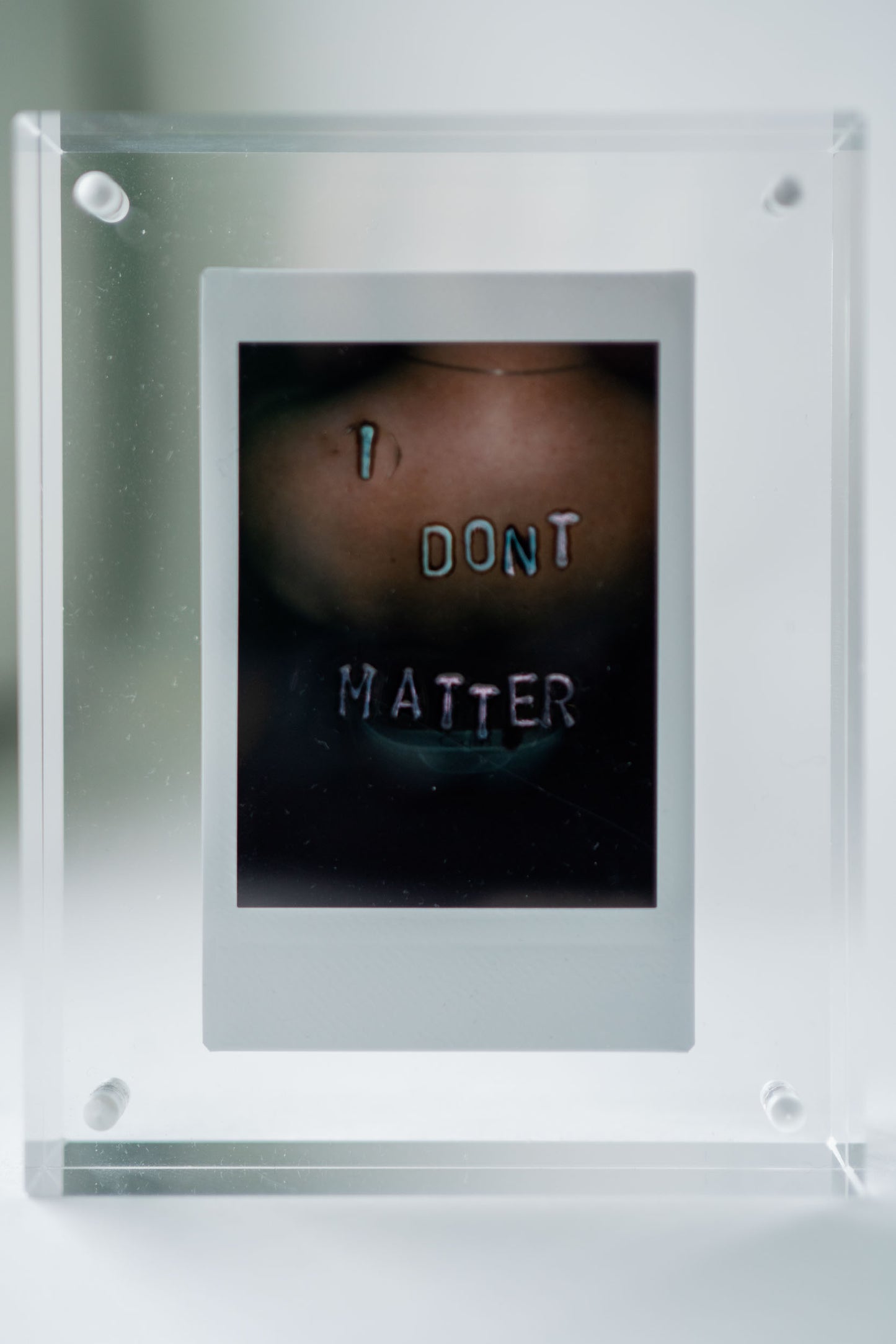 'I Don't Matter' Original Polaroid
