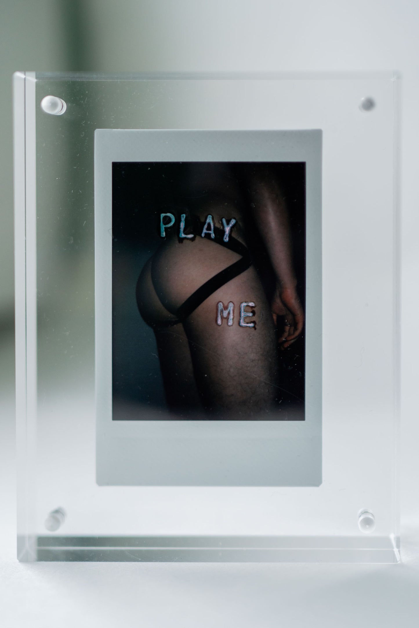 'Play Me' Original Polaroid