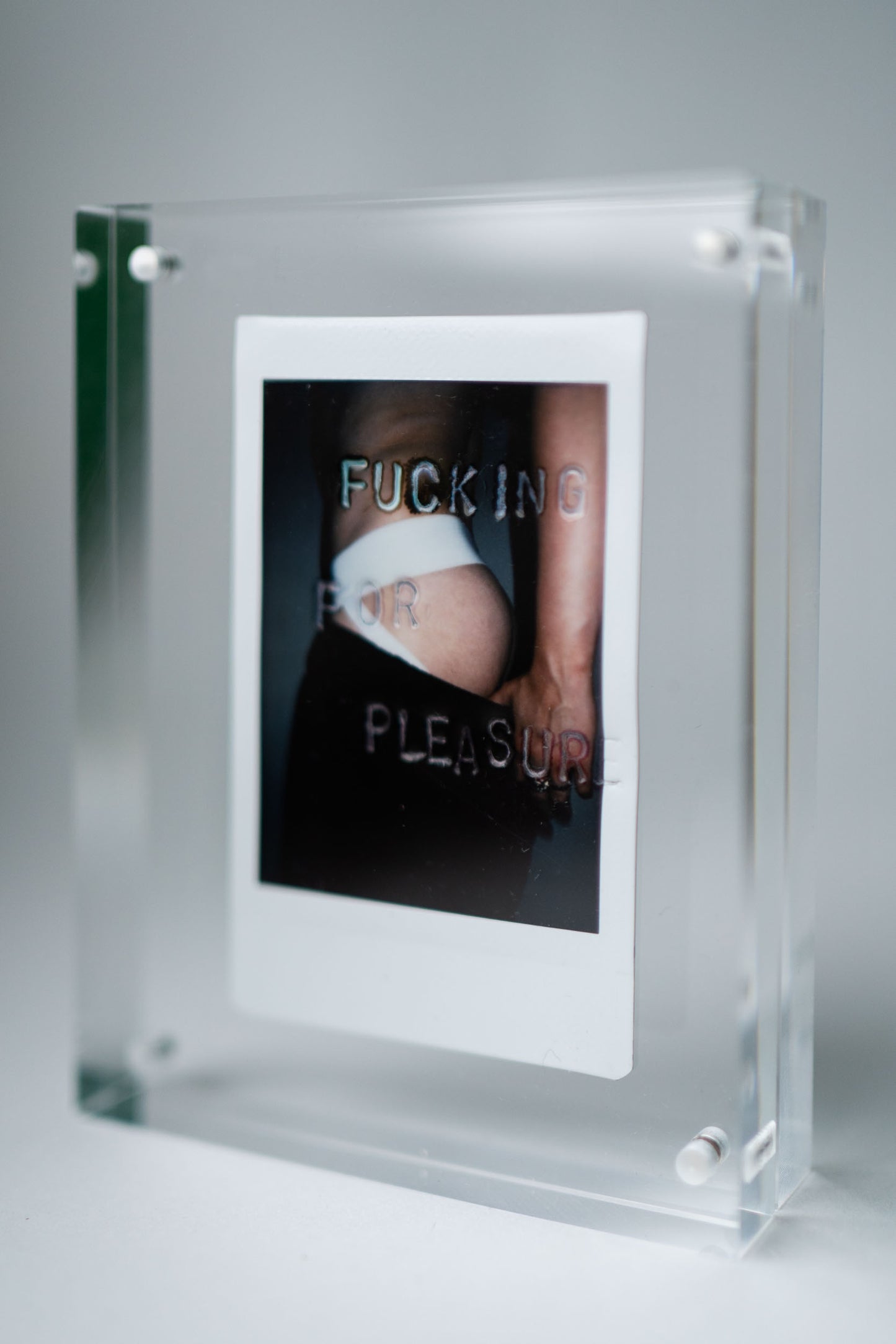 'Fucking for Pleasure' Original Polaroid