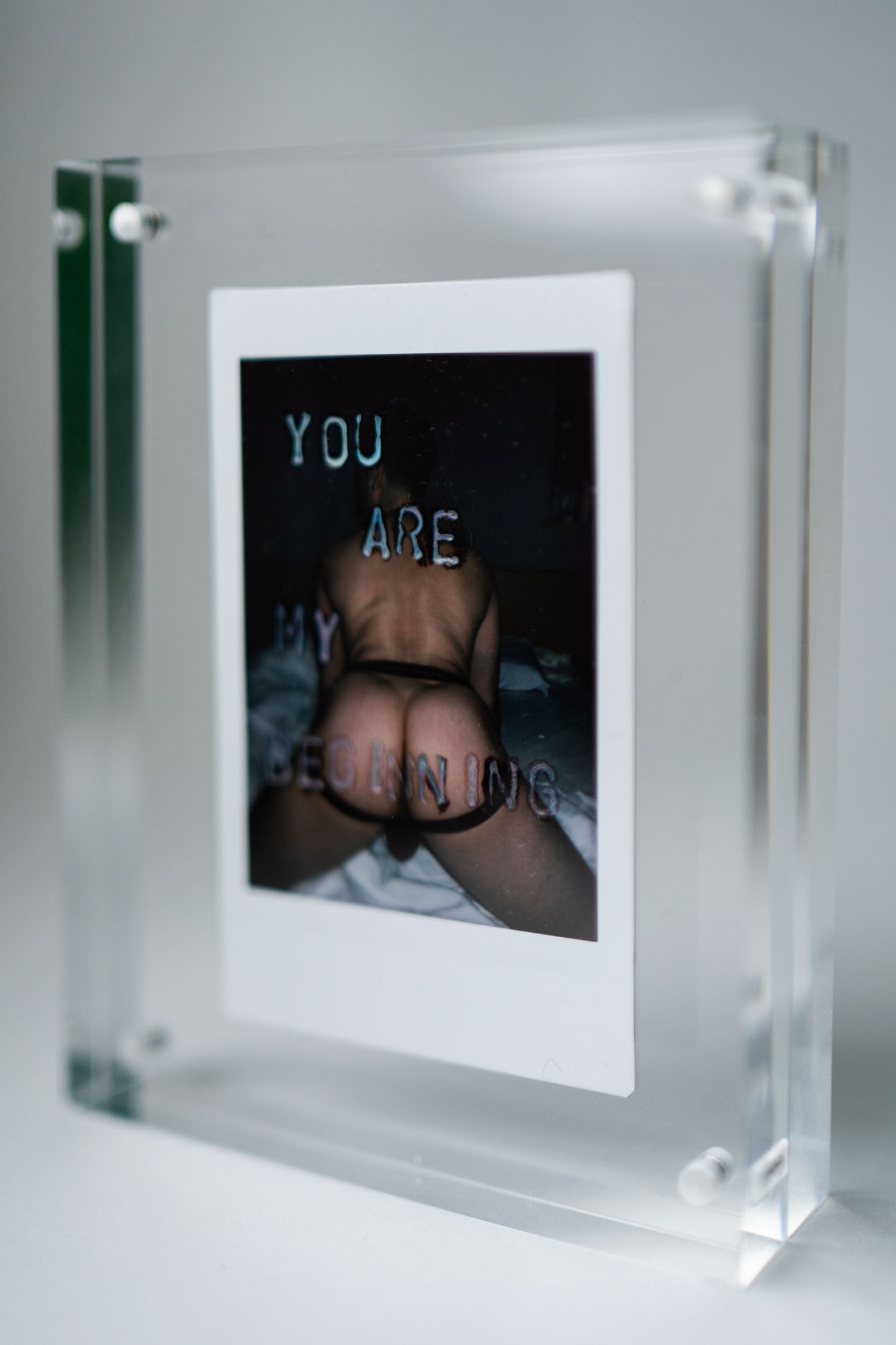 'You Are My Beginning' Original Polaroid