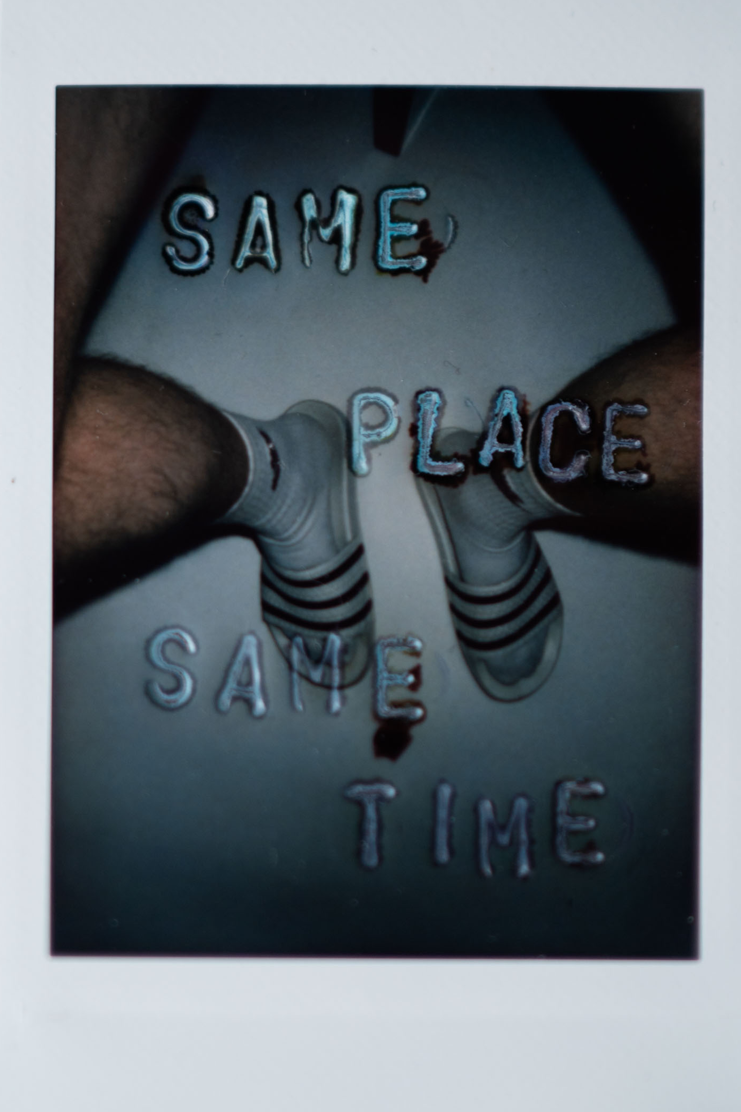 'Same Place Same Time' Original Polaroid