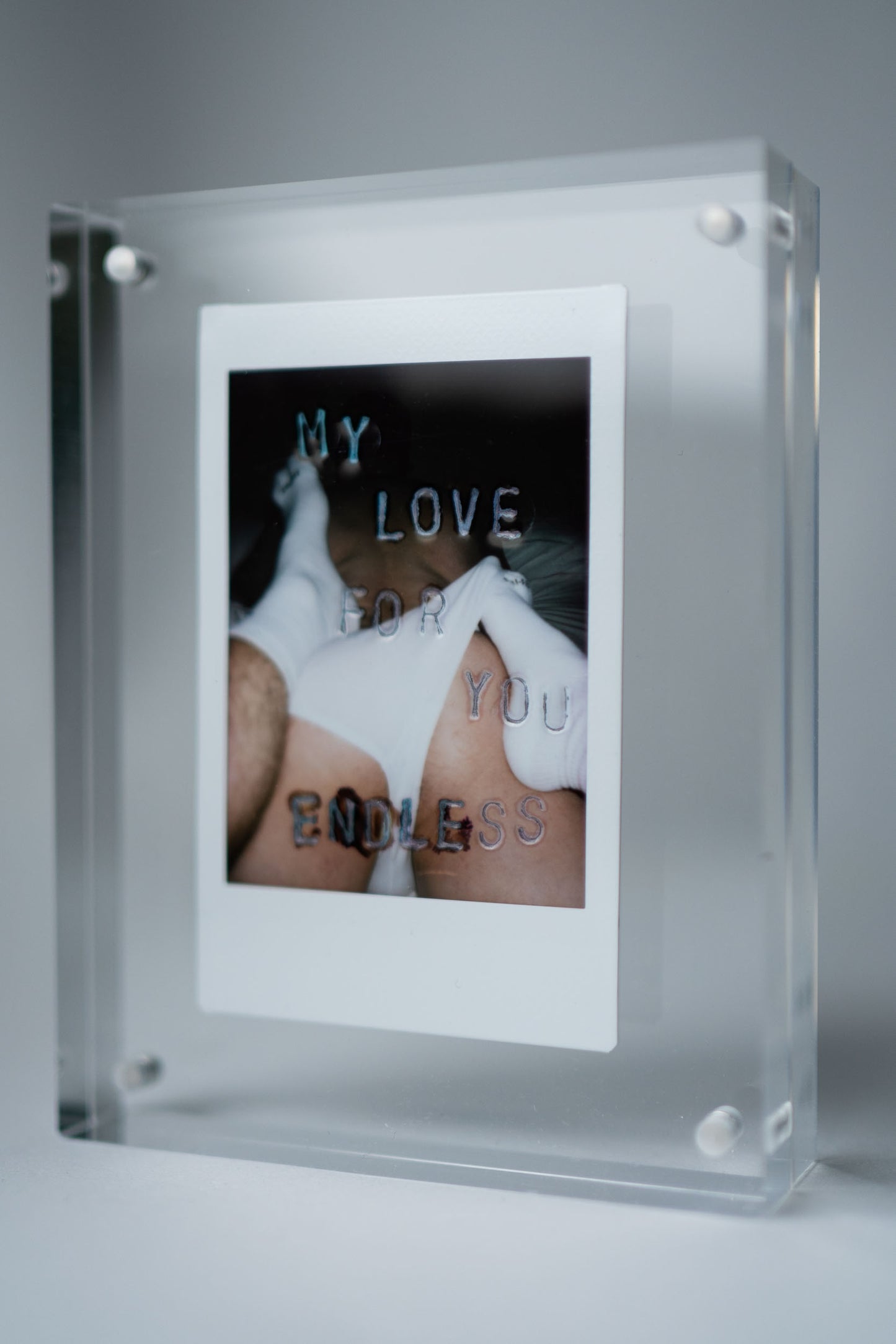 'My Love For You Endless' Original Polaroid