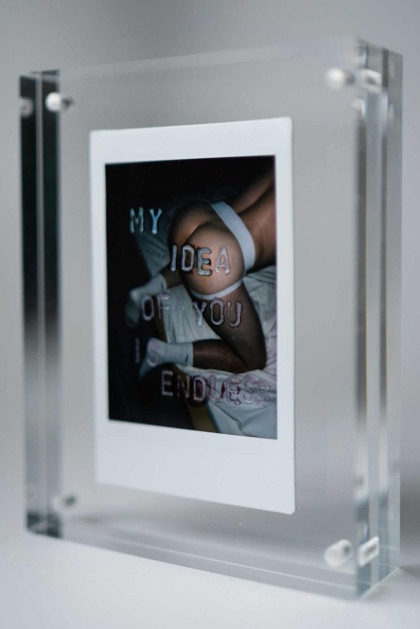 'My Idea Of You Is Endless' Original Polaroid