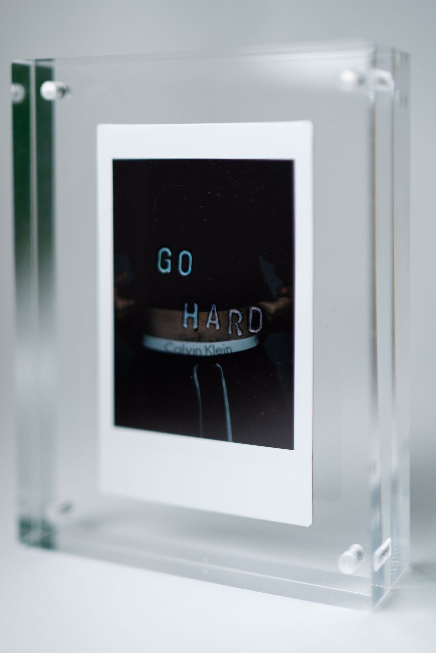 'Go Hard' Original Polaroid