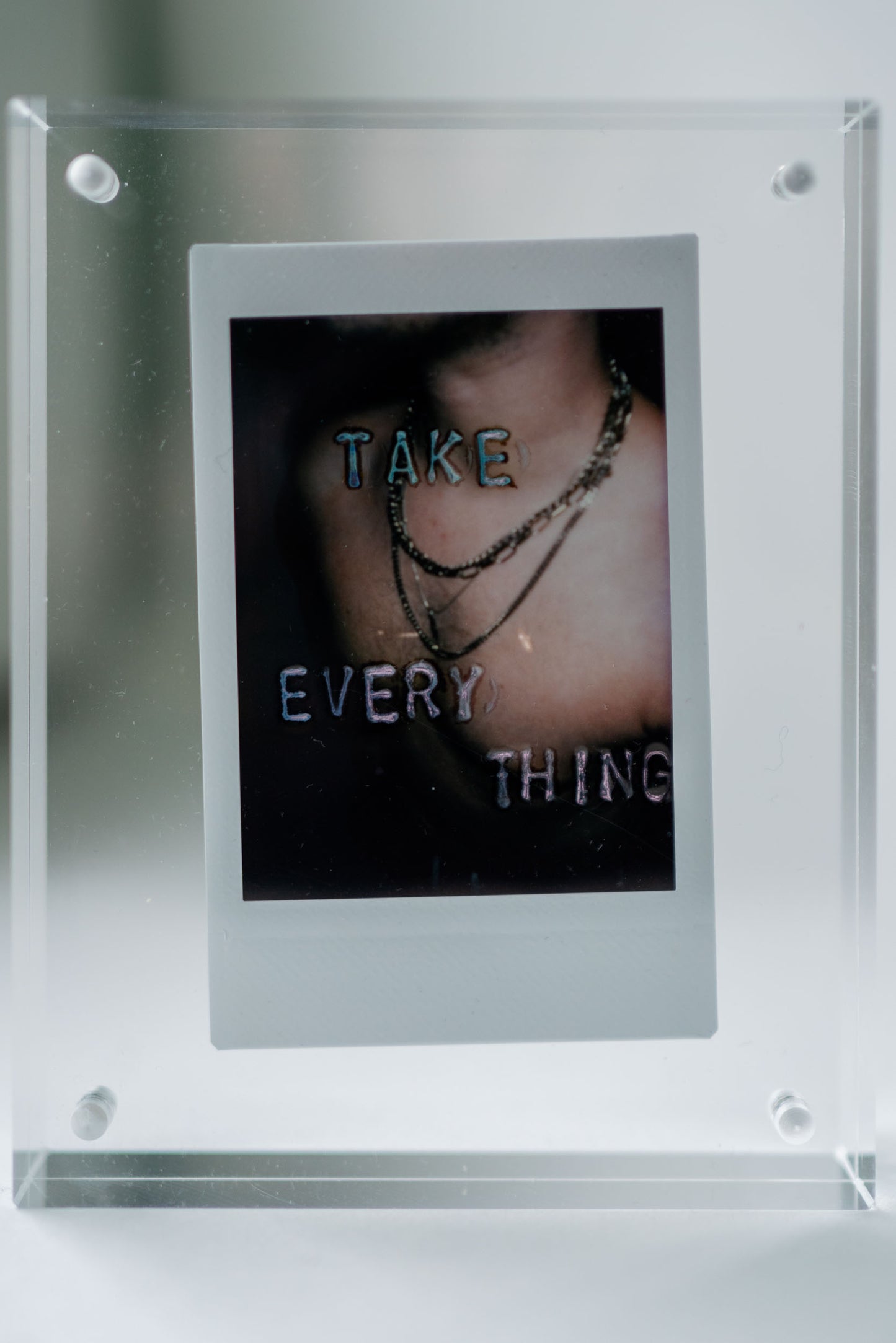 'Take Everything' Original Polaroid