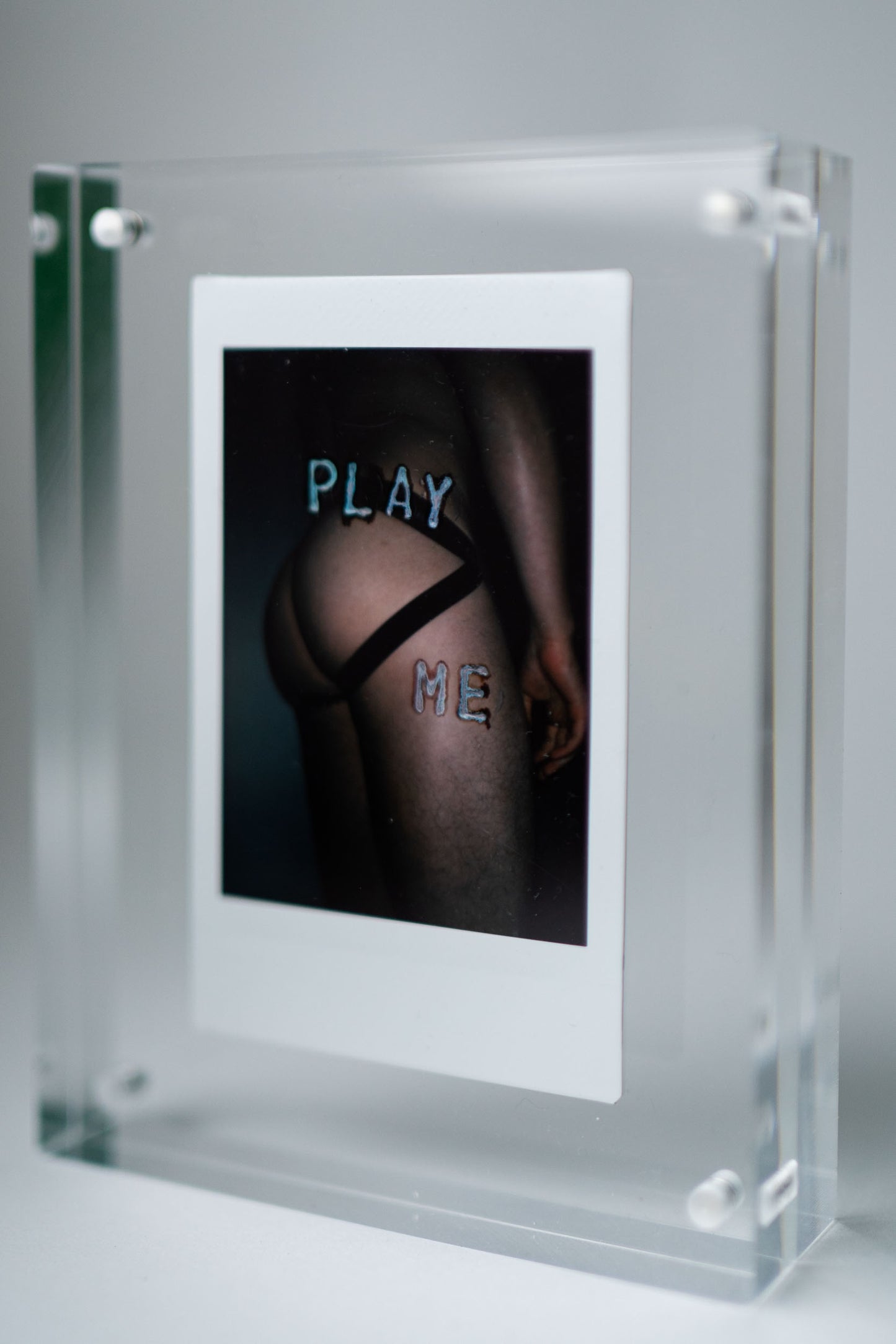 'Play Me' Original Polaroid