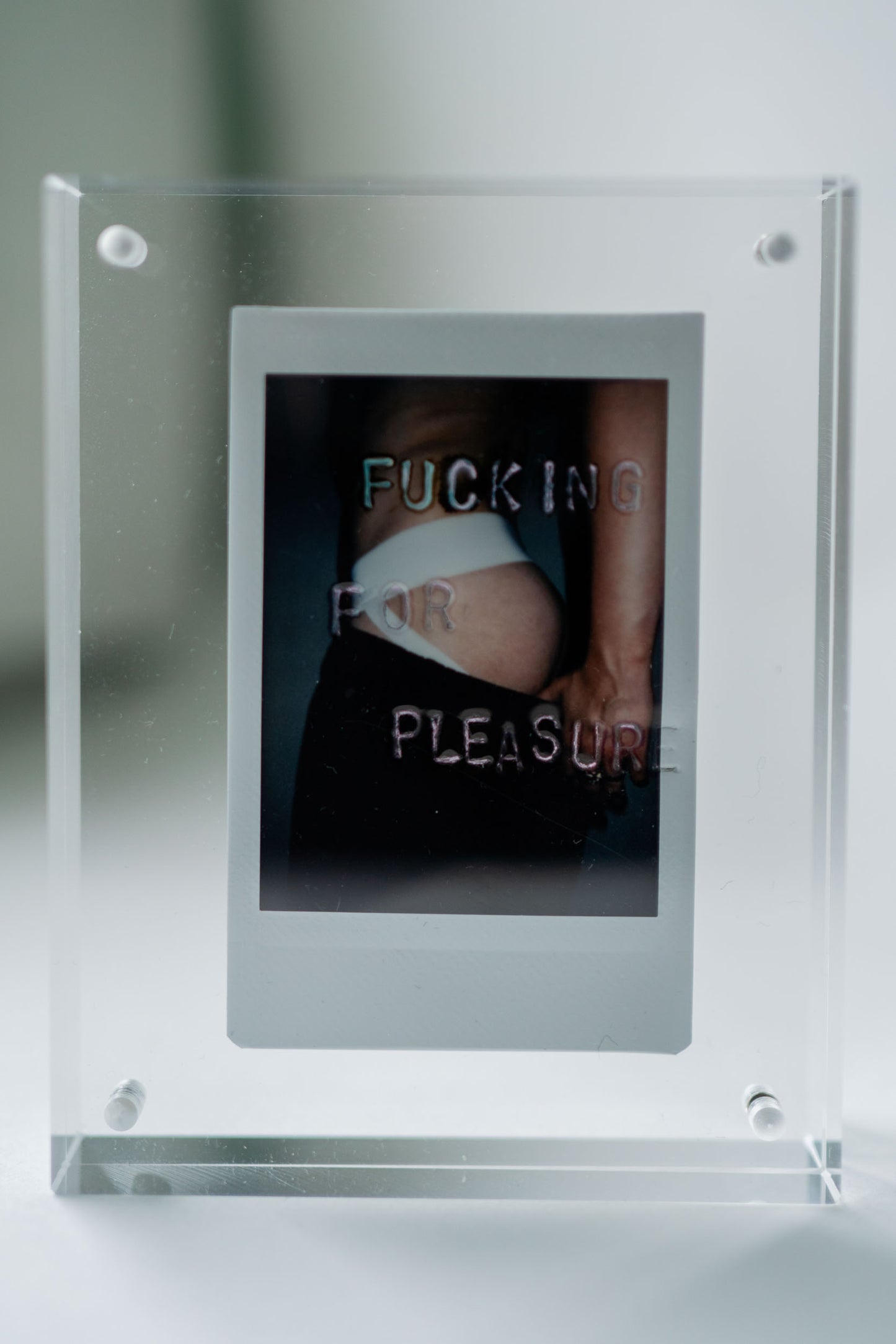 'Fucking for Pleasure' Original Polaroid