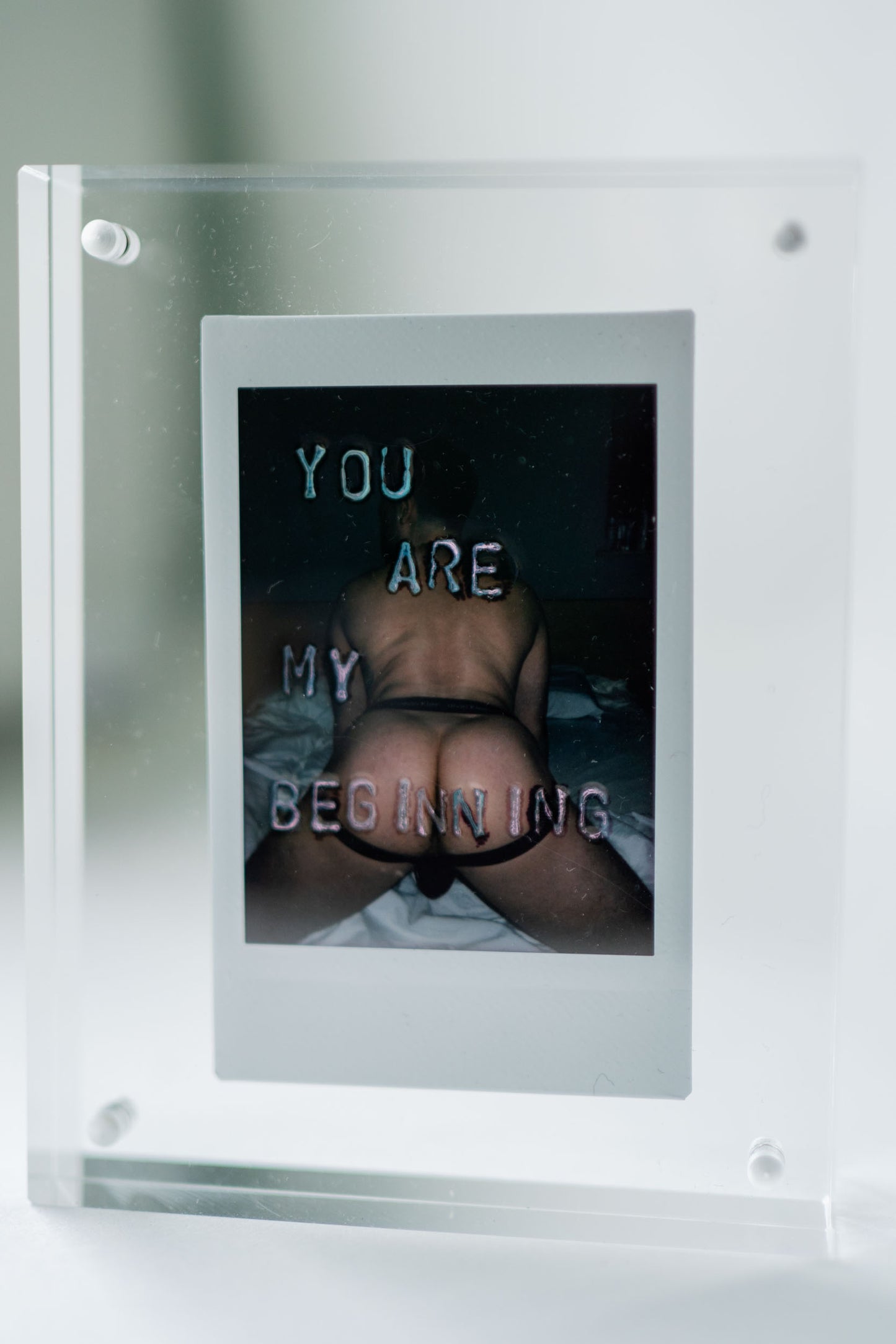 'You Are My Beginning' Original Polaroid