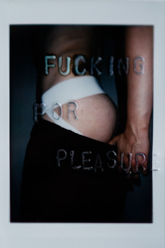 'Fucking for Pleasure' Original Polaroid
