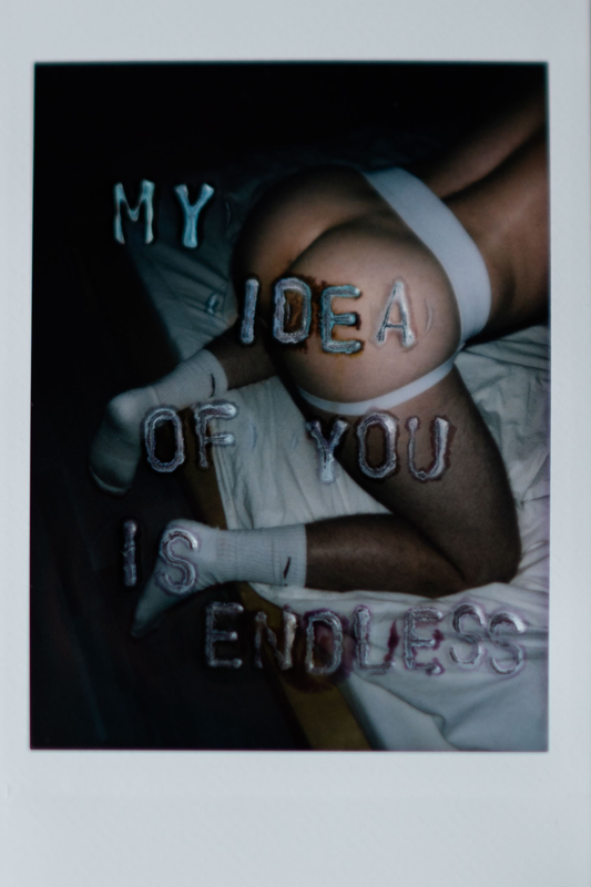 'My Idea Of You Is Endless' Original Polaroid