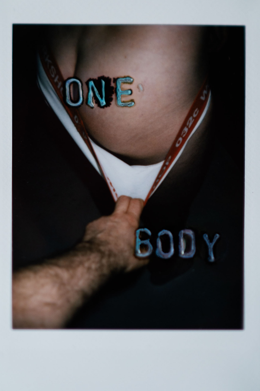'One Body' Original Polaroid
