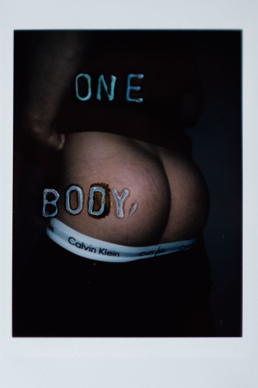 'One Body' Original Polaroid