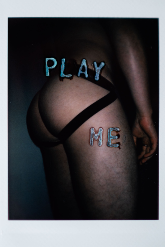 'Play Me' Original Polaroid