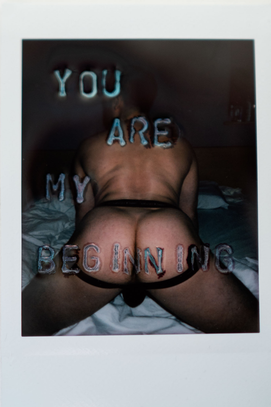'You Are My Beginning' Original Polaroid